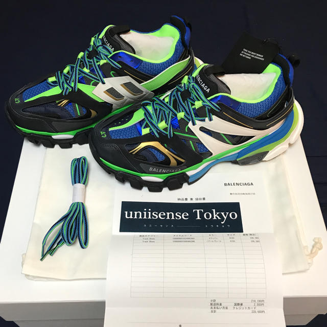 新作 正規新品 BALENCIAGA TRACK バレンシアガ トラック 42 2