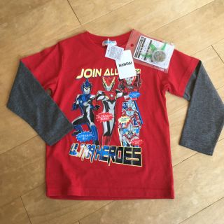 バンダイ(BANDAI)のウルトラマン⭐︎長袖⭐︎120⭐︎ウルトラの父クリスタル付⭐︎新品未使用(Tシャツ/カットソー)