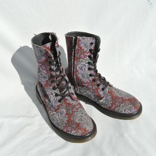 ドクターマーチン(Dr.Martens)の(交渉可)  Dr.Martens レア ペイズリー(ブーツ)