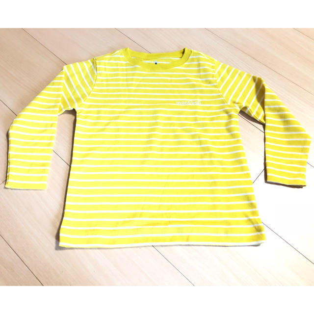 mont bell(モンベル)のモンベルロングスリーブＴシャツ100サイズ キッズ/ベビー/マタニティのキッズ服男の子用(90cm~)(Tシャツ/カットソー)の商品写真