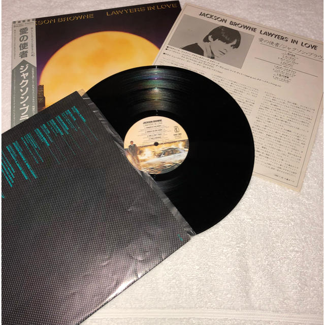 Jackson Browne lawyers in love LP レコード 楽器のDJ機器(レコード針)の商品写真