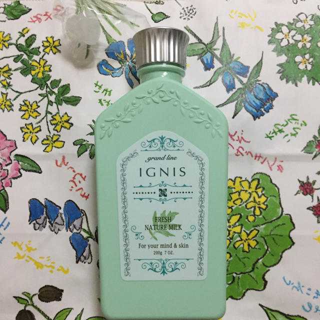 IGNIS(イグニス)の新品未使用 イグニス フレッシュネイチャーミルク 200g コスメ/美容のスキンケア/基礎化粧品(乳液/ミルク)の商品写真