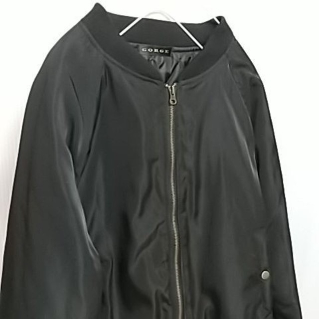 GORGE(ゴージ)のGORGE　ゴージ　中綿  MA―1 ジャケット Black  レディースのジャケット/アウター(ブルゾン)の商品写真