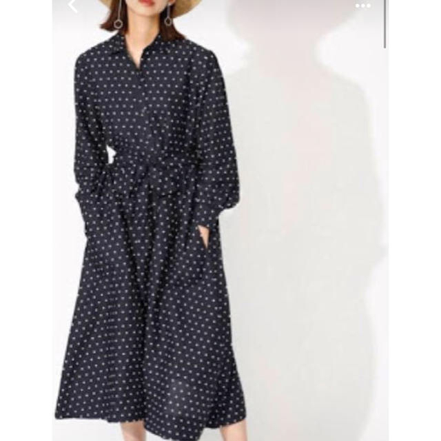 moussy(マウジー)のmoussy POLKA DOTS ドレス レディースのワンピース(ロングワンピース/マキシワンピース)の商品写真