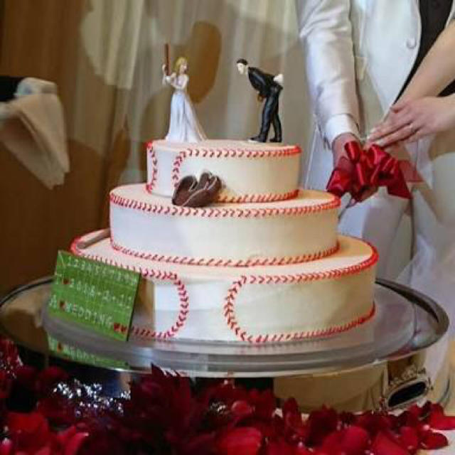 ケーキトッパー 結婚式 野球 の通販 By あーずshop ラクマ