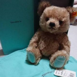 ティファニー(Tiffany & Co.)の【nene様専用】ティファニー×シュタイフ ラブ テディベア(ぬいぐるみ)