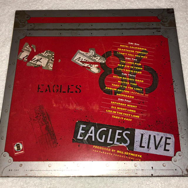 EAGLES 「LIVE」レコード 楽器のDJ機器(レコード針)の商品写真