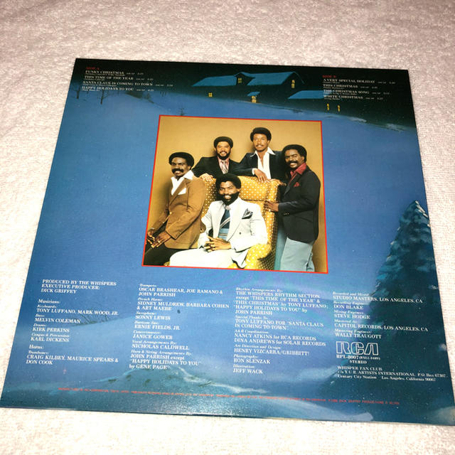 The whispers (Happy holidays to you)LP  楽器のDJ機器(レコード針)の商品写真