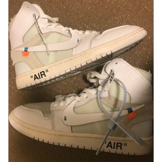 ナイキ(NIKE)の付属品欠品のため値段見直しました！off-white air jordan1(スニーカー)