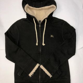 バーバリーブラックレーベル(BURBERRY BLACK LABEL)のバーバリー ブラックレーベル ボア パーカー(パーカー)