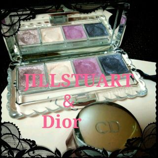 ジルスチュアート(JILLSTUART)の最終値下♡JILLアイシャドー＆Dior(その他)