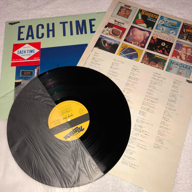 大瀧詠一 EIICHI OHTAKI / EACH TIME (LP) 楽器のDJ機器(レコード針)の商品写真