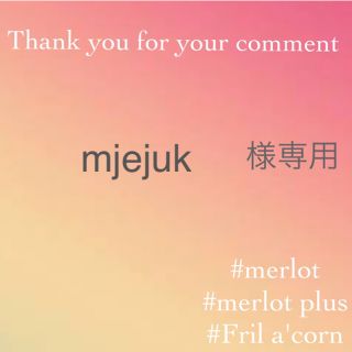 メルロー(merlot)のmjejuk様専用 ＊2点(ニット/セーター)