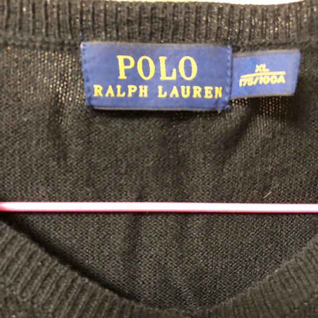 POLO RALPH LAUREN(ポロラルフローレン)の済)Polo Ralph Lauren カーディガン ブラック XL レディースのトップス(カーディガン)の商品写真