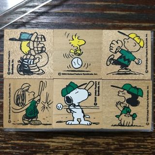 スヌーピー(SNOOPY)のスヌーピー スタンプ【6個セット】(はんこ)