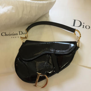 クリスチャンディオール(Christian Dior)のkuro様専用☆Dior☆☆希少ブラック☆saddle bag☆(ショルダーバッグ)