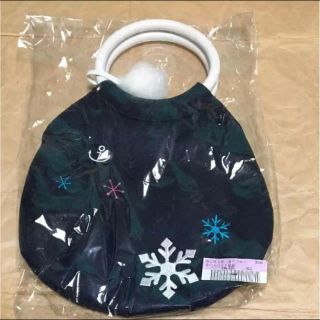 フェリシモ(FELISSIMO)の雪の結晶バッグ(ハンドバッグ)