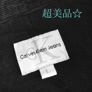 カルバンクライン(Calvin Klein)の超美品☆カルバンクライン  CK  コーディロイ ブラック シャツ L(シャツ)