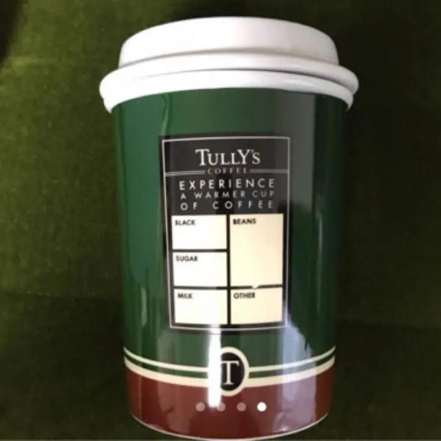 TULLY'S COFFEE(タリーズコーヒー)の新品 未使用 タリーズキャニスター インテリア/住まい/日用品のキッチン/食器(容器)の商品写真