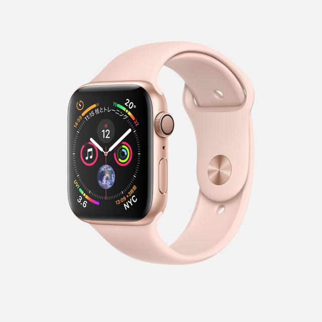 Apple Watch(アップルウォッチ)のアップルウォッチ series4 アルミゴールドGPSモデル レディースのファッション小物(腕時計)の商品写真