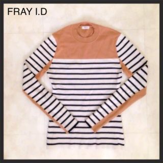 フレイアイディー(FRAY I.D)のぴったりめボーダーニット♡(ニット/セーター)