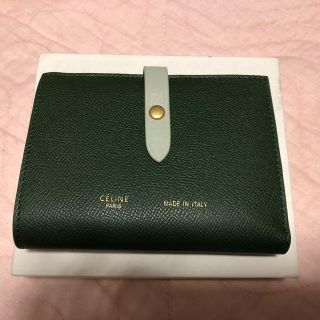 セリーヌ(celine)のCELINE ミディアム折財布 美品(財布)