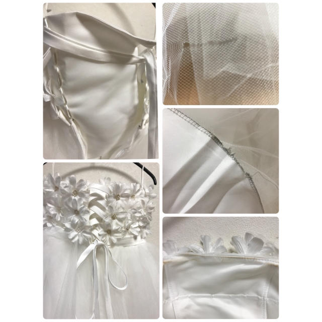 花嫁二次会ドレス❤︎結婚式二次会ドレス❤︎ウェディング レディースのフォーマル/ドレス(ウェディングドレス)の商品写真