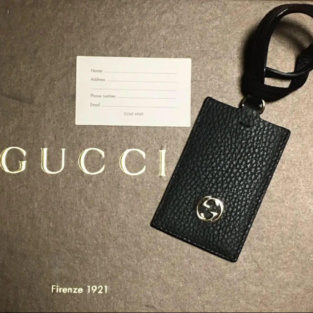 Gucci(グッチ)のGUCCI バッグチャーム 黒 メンズのファッション小物(キーホルダー)の商品写真