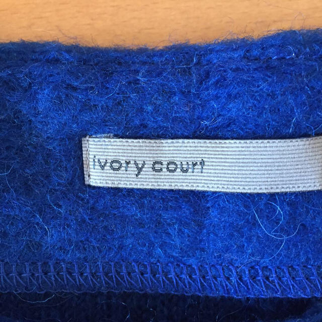 ivory court(アイボリーコート)のivory court モヘヤニット レディースのトップス(ニット/セーター)の商品写真