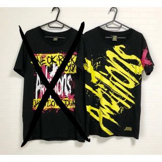 ワンオクロック(ONE OK ROCK)のワンオク Ambitions 2018 ドームツアー ライブTシャツ 右のみ(Tシャツ/カットソー(半袖/袖なし))