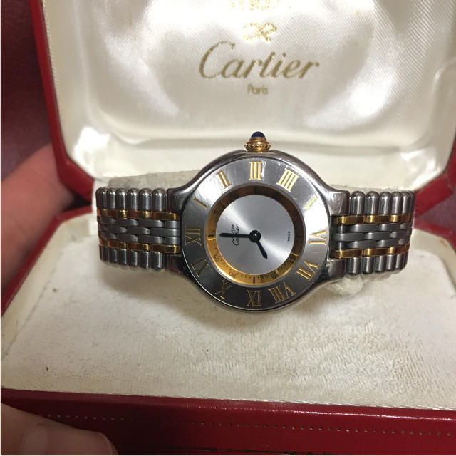 売り切り価格 カルティエ マスト21 腕時計