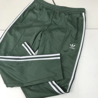 アディダス(adidas)のアディダス中古ベッケンバウアー トラックパンツ グリーン XL(その他)