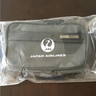 ゼロハリバートン(ZERO HALLIBURTON)の新品！未開封★ロハリバートン×JAL トラベルポーチ(ポーチ)