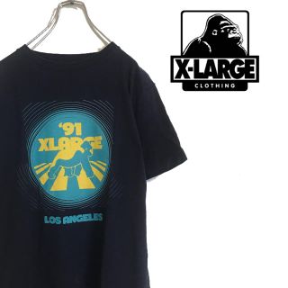 エクストララージ(XLARGE)のX-LARGE エクストララージ ビッグロゴ Tシャツ ロサンゼルス ストリート(Tシャツ/カットソー(半袖/袖なし))