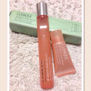 クリニーク(CLINIQUE)の新品CLINIQUEアイセラム♡ミニ付(その他)