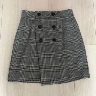 ザラ(ZARA)のZARA  チェックスカート(ミニスカート)