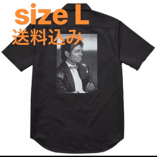 込 Supreme Michael Jackson Work Shirt