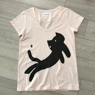 ツモリチサト(TSUMORI CHISATO)のTSUMORI CHISATO 猫柄Tシャツ  (Tシャツ(半袖/袖なし))