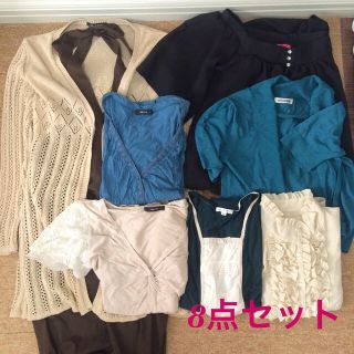 コムサイズム(COMME CA ISM)の大人可愛い8点＋中古マニキュア10本(セット/コーデ)