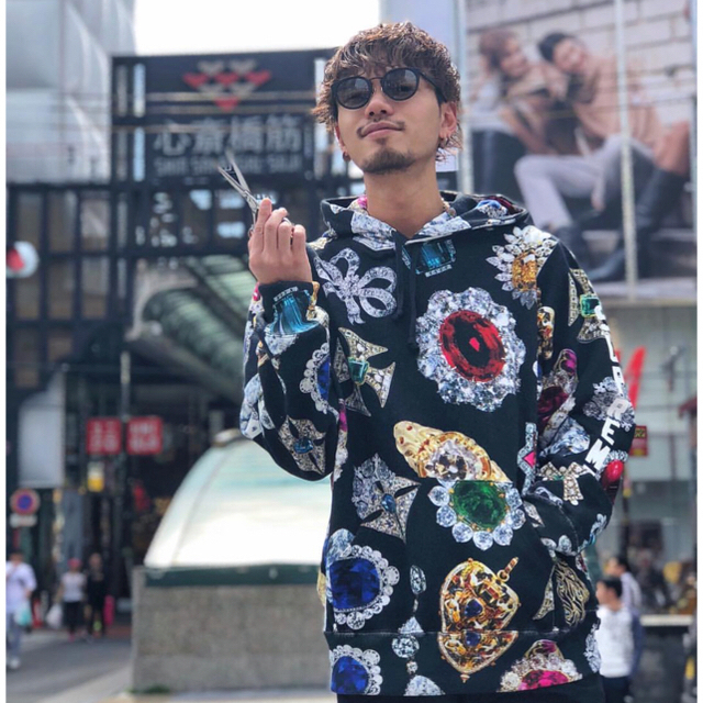 Supreme(シュプリーム)のSupreme - Jewels Hooded Sweatshirt M メンズのトップス(パーカー)の商品写真