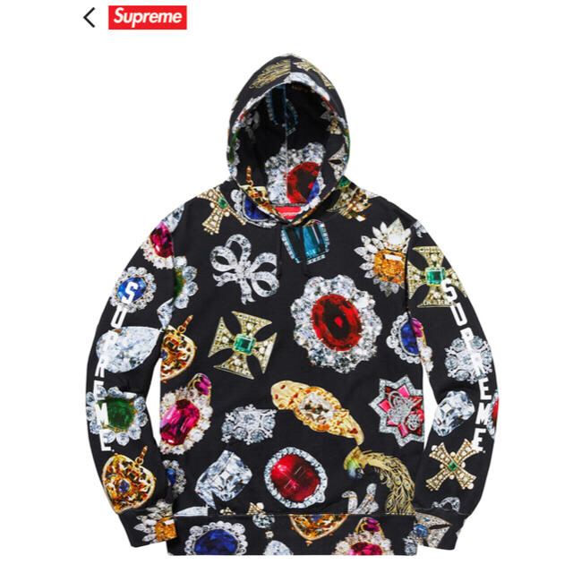 Supreme(シュプリーム)のSupreme - Jewels Hooded Sweatshirt M メンズのトップス(パーカー)の商品写真