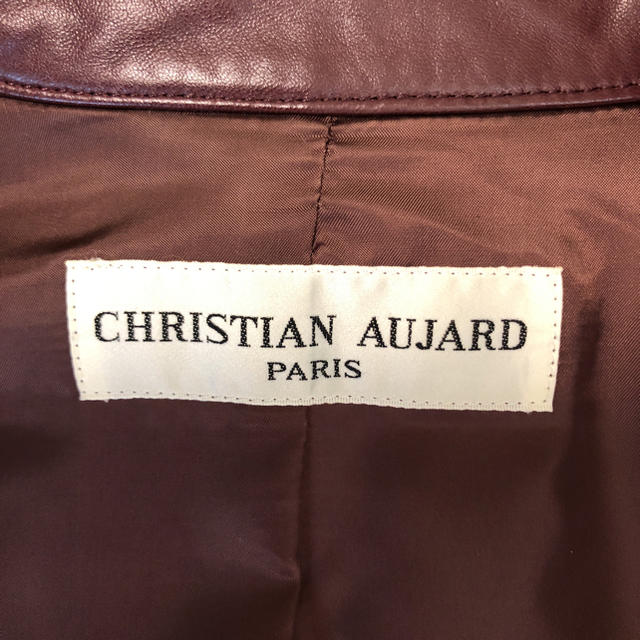 CHRISTIAN AUJARD(クリスチャンオジャール)のクリスチャンオジャール 革ジャケット レディースのジャケット/アウター(その他)の商品写真