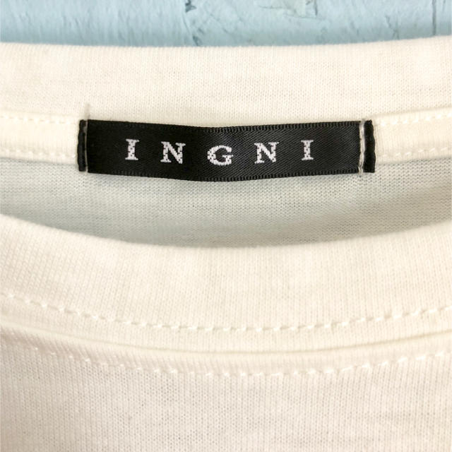 INGNI(イング)の長袖Tシャツ ロゴT レディースのトップス(Tシャツ(長袖/七分))の商品写真