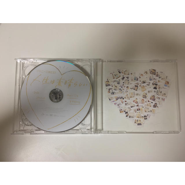 ジャニーズWEST(ジャニーズウエスト)の人生は素晴らしい 初回限定版B エンタメ/ホビーのCD(ポップス/ロック(邦楽))の商品写真