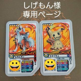 しげもん様専用 ポケモンガオーレ ルガルガン、ミミッキュ(その他)