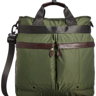 アルファインダストリーズ(ALPHA INDUSTRIES)のALPHA アルファインダストリー 3wayトートバッグ カーキ マチ拡張 新品(ビジネスバッグ)