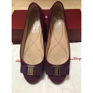 サルヴァトーレフェラガモ(Salvatore Ferragamo)のフェラガモ  フラットシューズ(バレエシューズ)