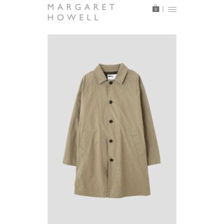 マーガレットハウエル(MARGARET HOWELL)のMARGARET HOWELL ステンカラーコート s 2017AW(ステンカラーコート)