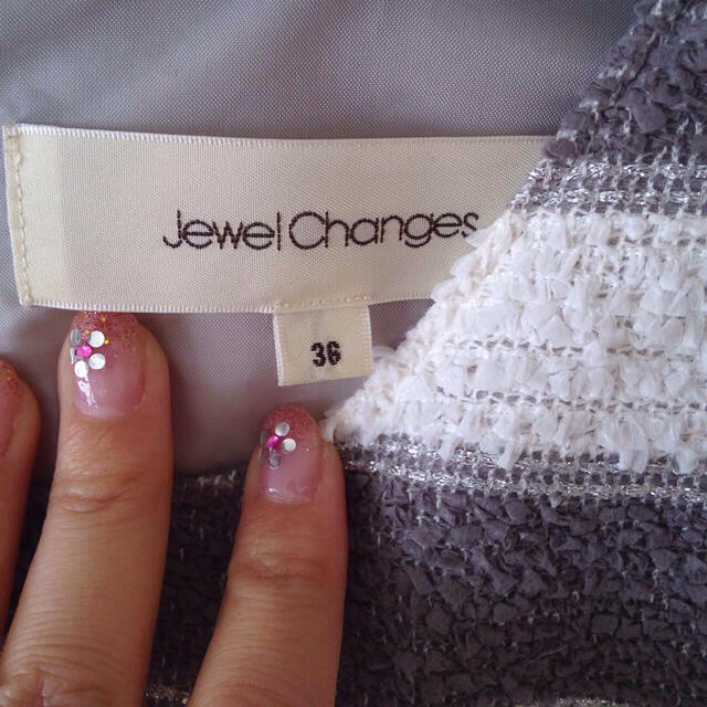 Jewel Changes(ジュエルチェンジズ)のジュエルチェンジズ♡ボーダーワンピ レディースのワンピース(ミニワンピース)の商品写真