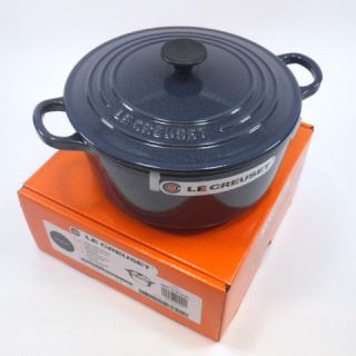 ルクルーゼ(LE CREUSET)のLe creuset ルクルーゼ ブルー ラメ(鍋/フライパン)